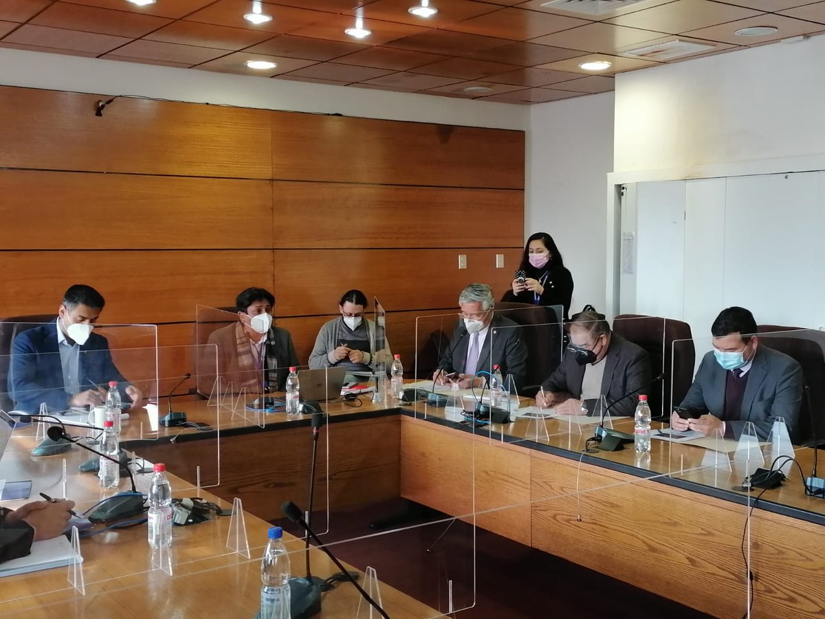 municiptaltal's tweet photo. 🎴 Ahora ▶️ Alcalde de la comuna de #Taltal, Guillermo Hidalgo Ocampo, plantea al Delegado Presidencial su preocupación de que el desvío de la Ruta B-710 se mejore urgente, ya que se encuentra en muy malas condiciones. 
#RutaB710 
@GOREAntofagasta @DPRAntofagasta @RicardoDiazC https://t.co/I53art73dc