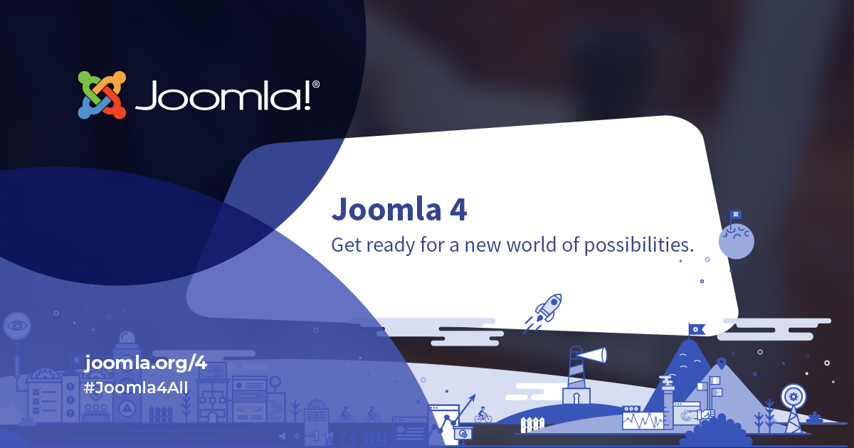 joomla's tweet photo. Joomla 4 is out!
Take a look at the new version of Joomla offering fast performance, optimized SEO, accessibility features, robust security, and multilingual capabilities out of the box. 
Go explore all new features at => https://t.co/MeLneyVOER

#Joomla #Joomla4 #Joomla4All https://t.co/FxD3IFkxAE