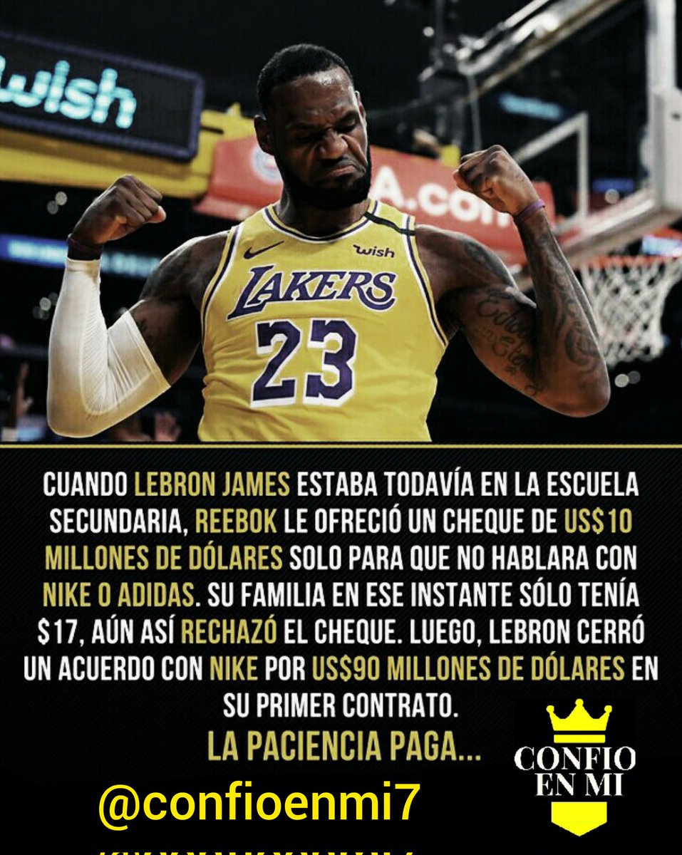 confioenmi7's tweet photo. #negocios #familia #tiempo #lebrom #busssines #paciencia https://t.co/jjlliWh3Uv