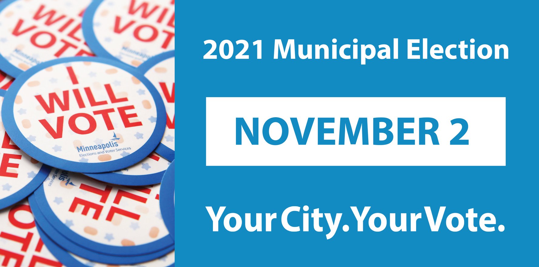 Minneapolis Elections & Voter Services on Twitter "We're ONE MONTH