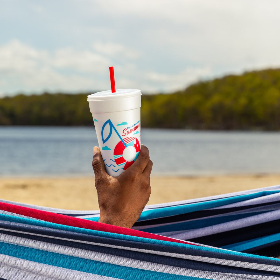 sonicdrivein's tweet photo. Sit back & relax with a SONIC cup in your hand. 🥤#ThisIsHowWeSummer https://t.co/k0DD8YjbXT