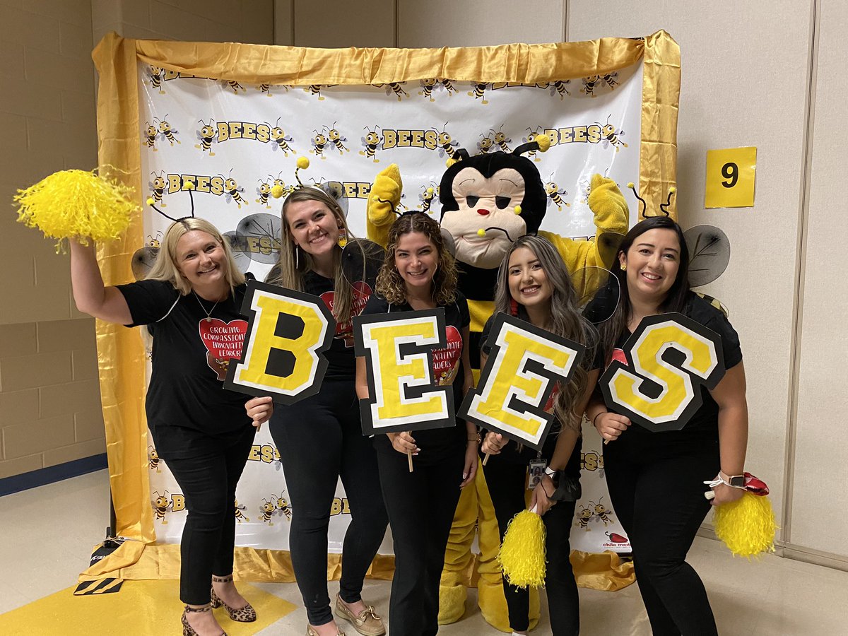 Amanda Gonzalez (@msgonzalezclass) on Twitter photo This year is going to be bee-utiful 🐝💕 can’t wait to start this year with this amazing team #NISDReunited <a href="/NISDEllison/">Ellison Elementary</a> This year is going to be bee-utiful 🐝💕 can’t wait to start this year with this amazing team #NISDReunited <a href="/NISDEllison/">Ellison Elementary</a>