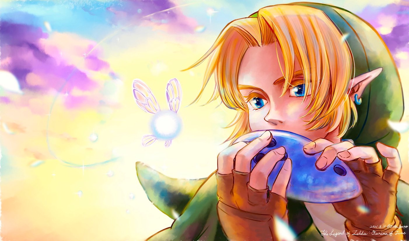 𝔹𝕖𝕟𝕚𝕜𝕠 時のオカリナ ゼルダの伝説 Zelda Ocarinaoftime イラスト 𝔹𝕖𝕟𝕚𝕜𝕠 時のオカリナ ゼルダの伝説 Zelda Ocarinaoftime イラスト