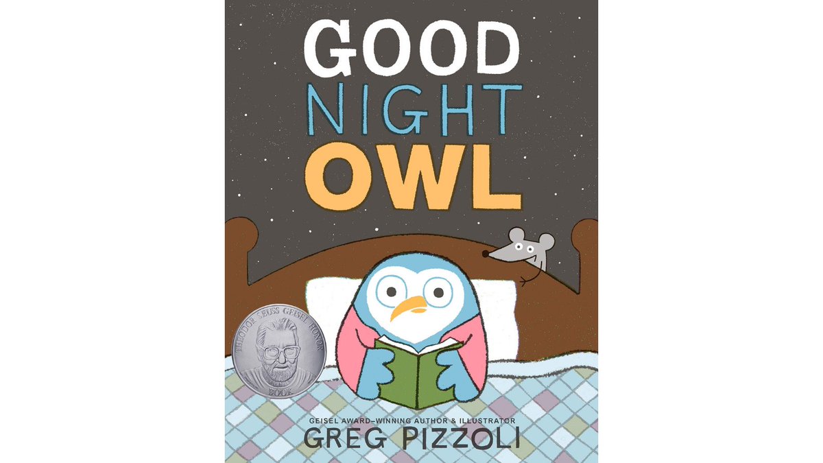 carlemuseum's tweet photo. SQUEAK! Did you hear that? Tune into Facebook Live next Tuesday 8/24 at 10:30 AM ET for Storytime with @carlemuseum as we read Good Night Owl by #GregPizzoli. Note: due to changes in publisher permission guidelines, a recording will not be available once the program concludes. https://t.co/o6ExeHpde8