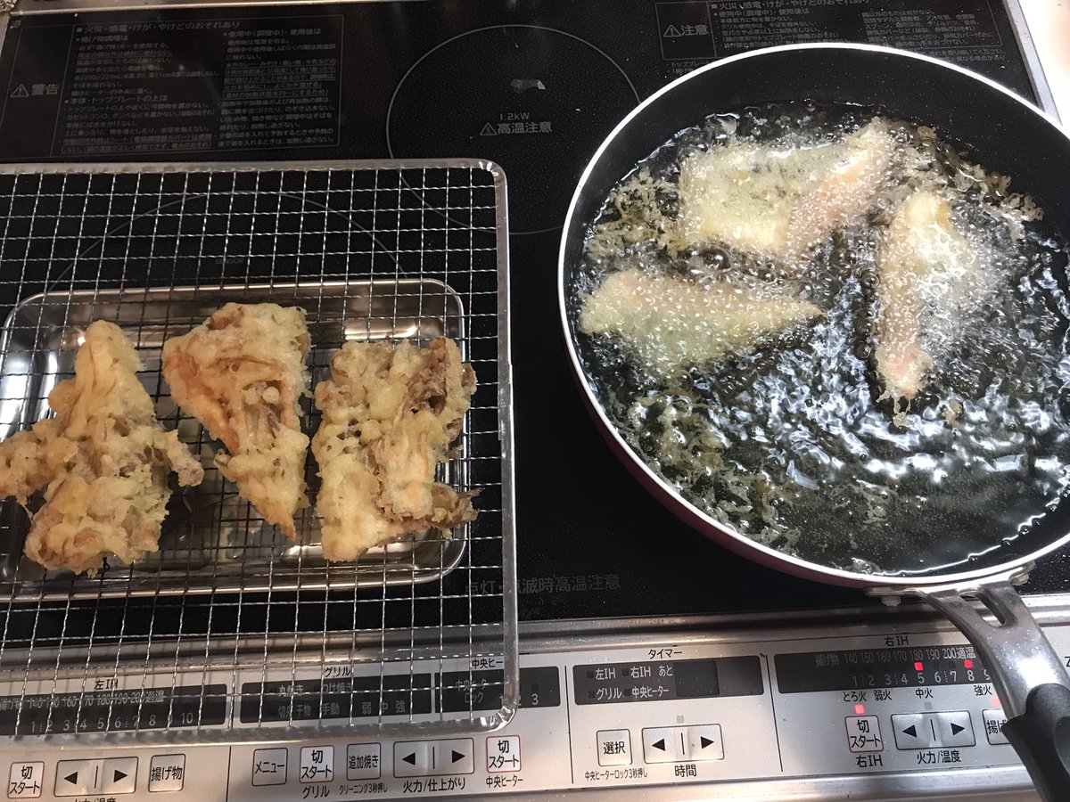 HideYamadaGt's tweet photo. 今夜は天ぷらどすねん https://t.co/WNBGGjsYJL