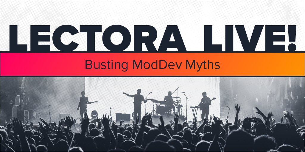 Lectora's tweet image. Last chance to register for today's webinar about Modular Development in Lectora: hubs.li/H0VqF9j0
