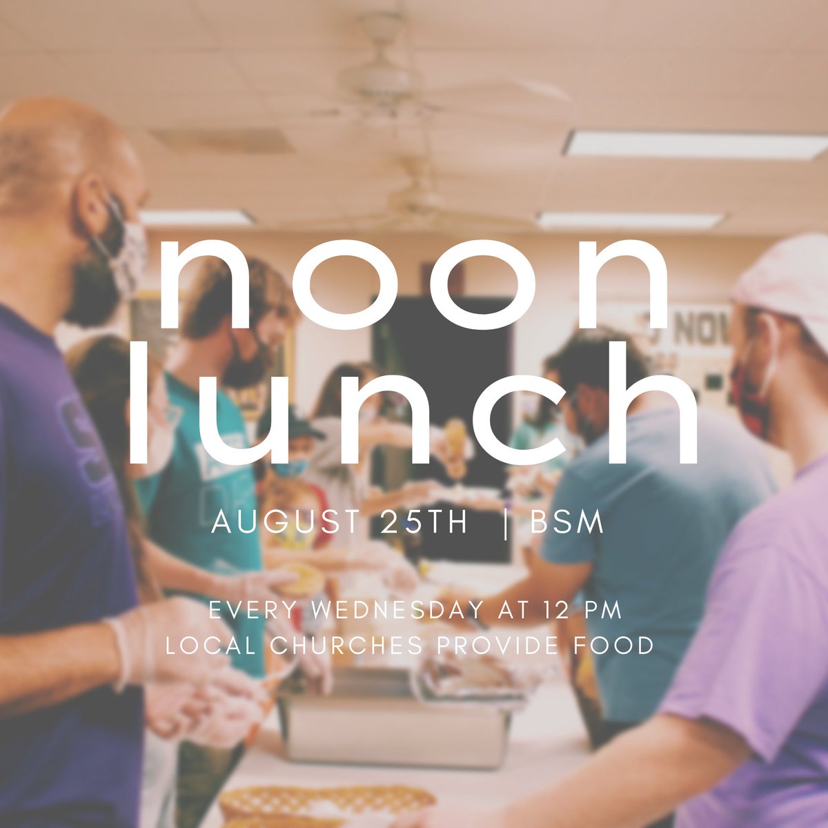 Come connect with new friends over a free lunch.  #jacksgetinvovled #jacksareback #sfaweeksofwelcome