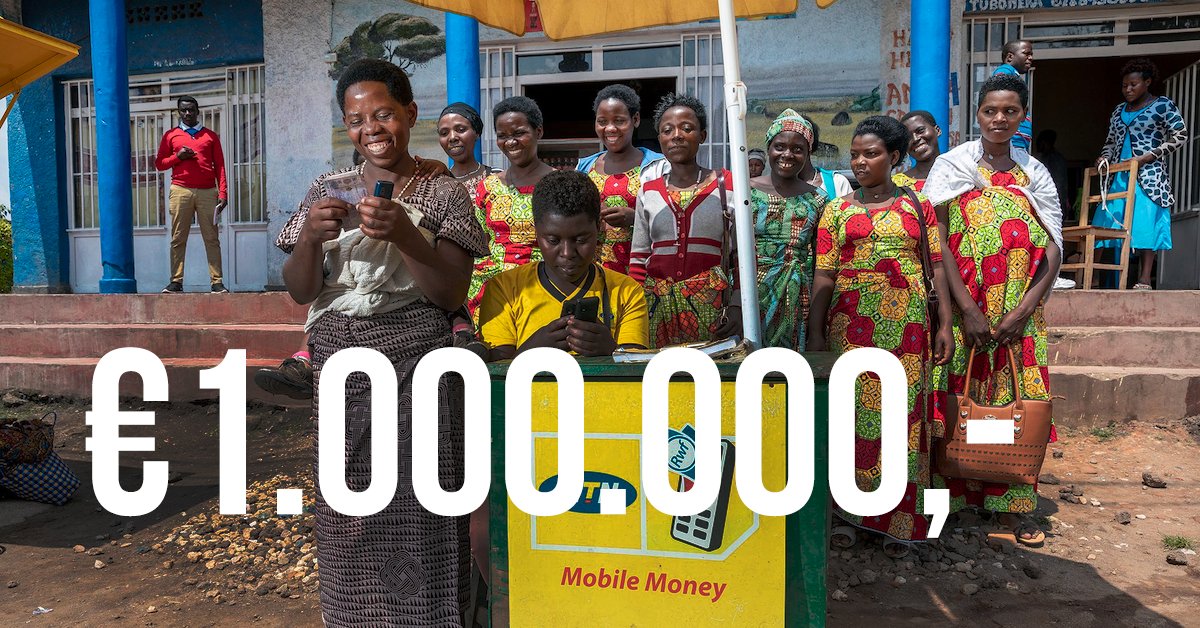 EEN MILJOEN EURO: zoveel is er via 100WEEKS direct gegeven aan vrouwen in extreme armoede.

We bereikten deze mijlpaal gisteren toen we geld overmaakten aan 2.000 vrouwen wereldwijd. (Niks vreemds, doen we elke maandag! 😎) 

#directgiving