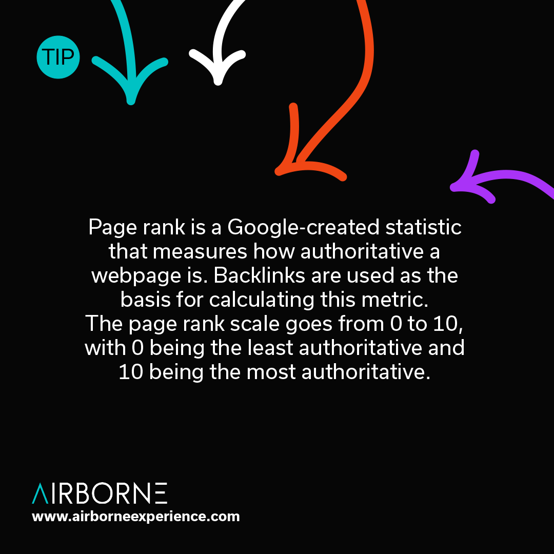 AirborneExp's tweet photo. Page rank is only one of the several ways that Google determines a page’s popularity and trying to improve your page rank in unnatural ways could result in a penalty. https://t.co/FRg3qHaEpl