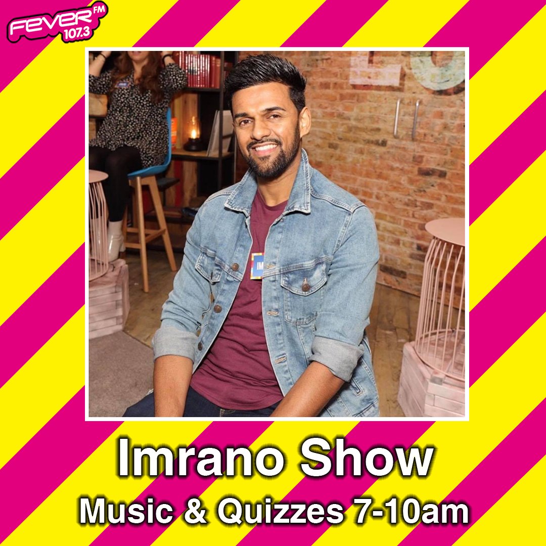 feverradioleeds's tweet photo. Join @IMRANOshow this morning on 107.3 FM with his Music & Quizzes show. His incredible energy will be sure to wake you up this morning!
#FeverFM #Imrano #Show #Radio #Incredible #Energy https://t.co/a0Ge4rPNom