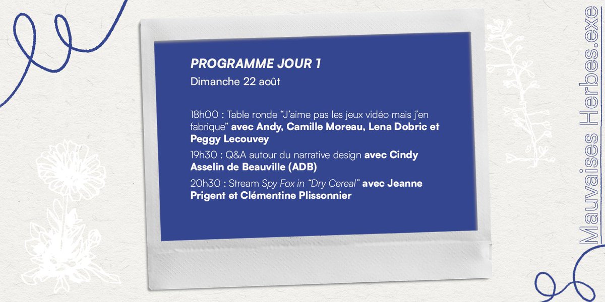 CollectifMH's tweet photo. 🌱✨ Les voilà, nos incroyables intervenant·e·s du dimanche 22 août !

➡️ Notre Twitch : https://t.co/fiy5oFTxtT

A demain pour l'annonce des intervenant·e·s du lundi 23 ! https://t.co/OJD95A4yS6