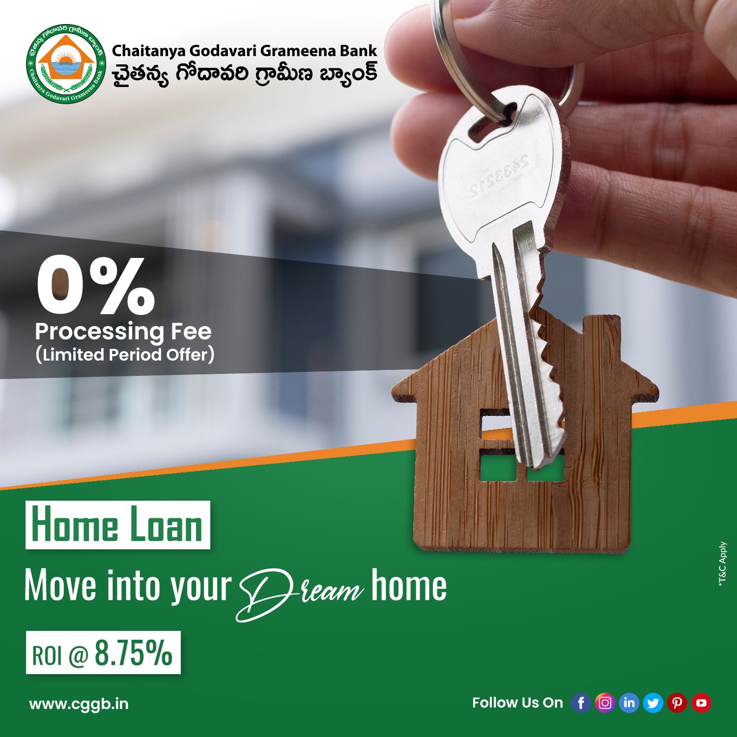 Chaitanya Godavari Grameena Bank on Twitter "Move into your dream home
