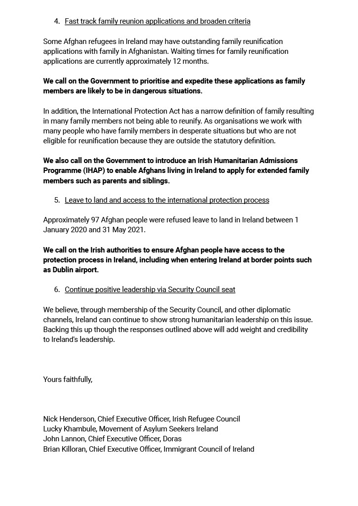 Irish Refugee Council tweet media