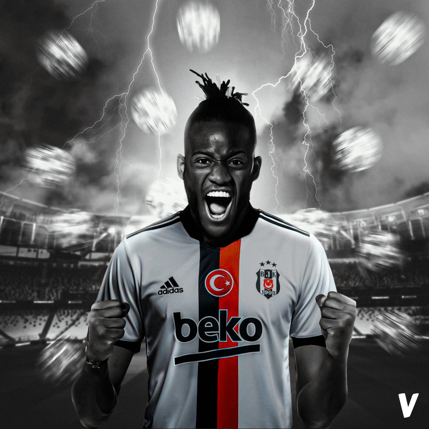 Michy batshuayi besiktas hi-res stock photography and images - Page 2 -  Alamy