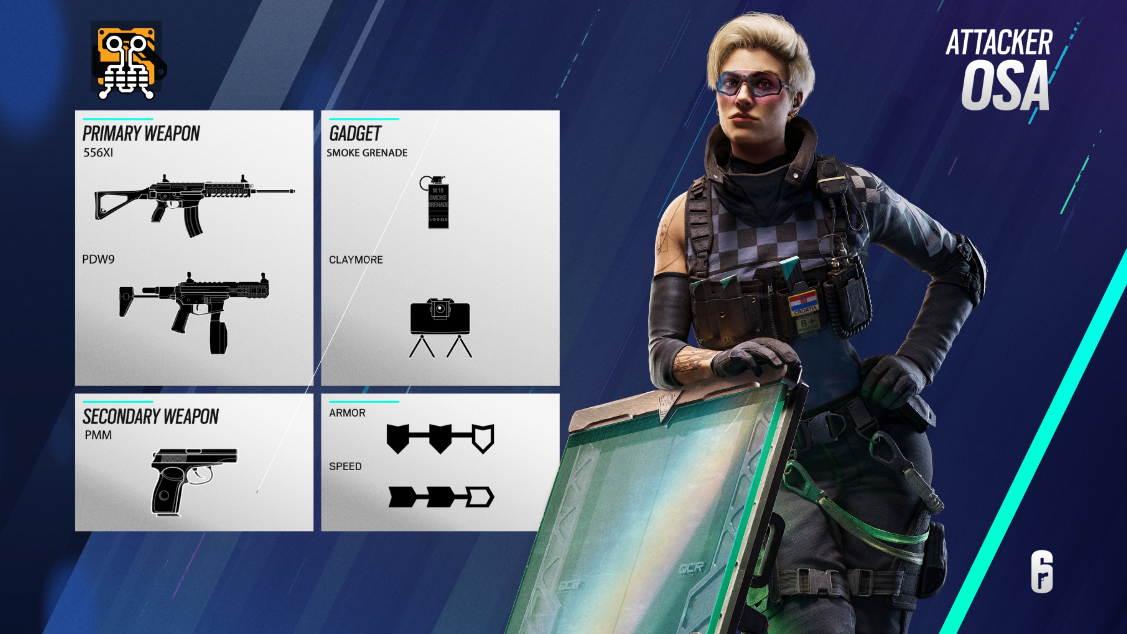 تويتر Live On X Moment レインボーシックス公式 على تويتر 新シーズン Crystal Guard で登場する攻撃オペレター Osa の装備はこちら パッチノート T Co 7u3b5ys0sr R6sy6s3アプデ レインボーシックスシージ T Co R4fotcixql
