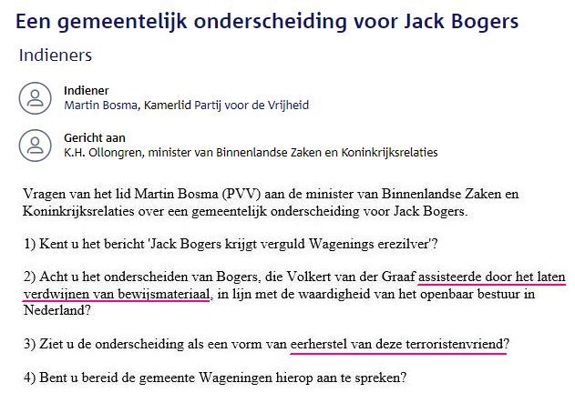 Melding moord Graaf
