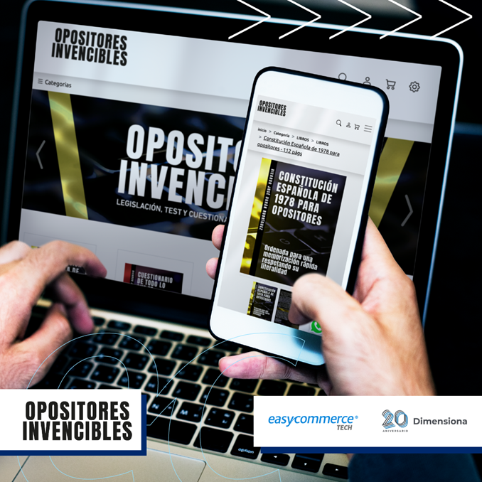 DimensionaCT's tweet photo. 🔝🔝 Hoy queremos presumir de nuevo proyecto junto a @easycommercetec!
Acabamos de lanzar una solución B2C Lite para @OpoInvencibles!
Conoce el proyecto en 📲👉 https://t.co/I4skzAgIUs #Proyectos #easycommerce #easycommercetech #B2C #DimensionaCT #desarrolloweb https://t.co/lVAy9IY9HJ