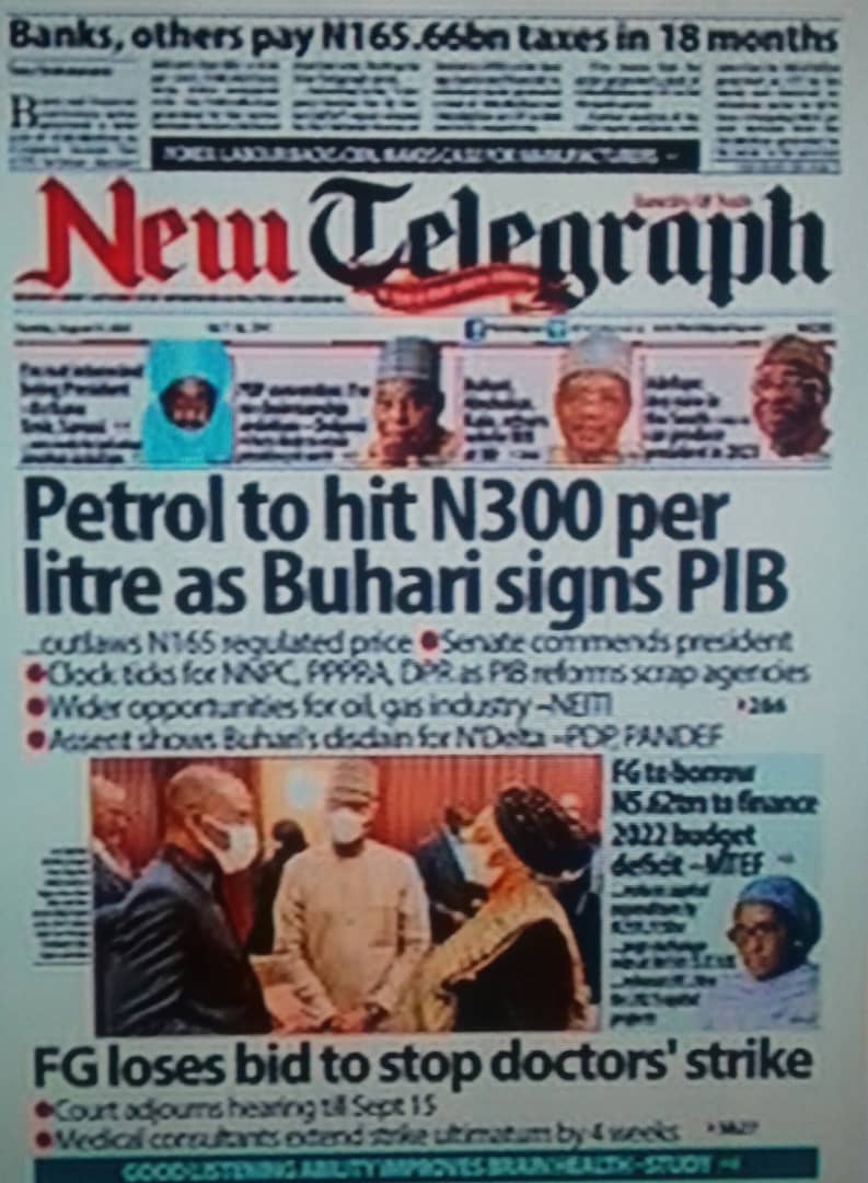 ChidiOdinkalu's tweet photo. #Nigeria will borrow nearly N6trn & service debt with another N2trn in order to nearly double #PumpHead price of petrol. That is #NextLevel! https://t.co/SDr7FdvPKU