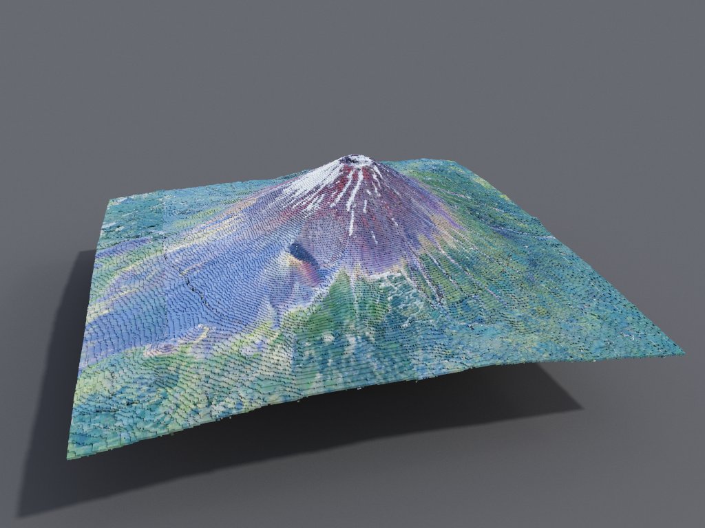 watchkzy's tweet photo. Fuji San in Voxel
#Magicavoxel #voxel #voxelart #filetovox https://t.co/sz6kwiyjjf