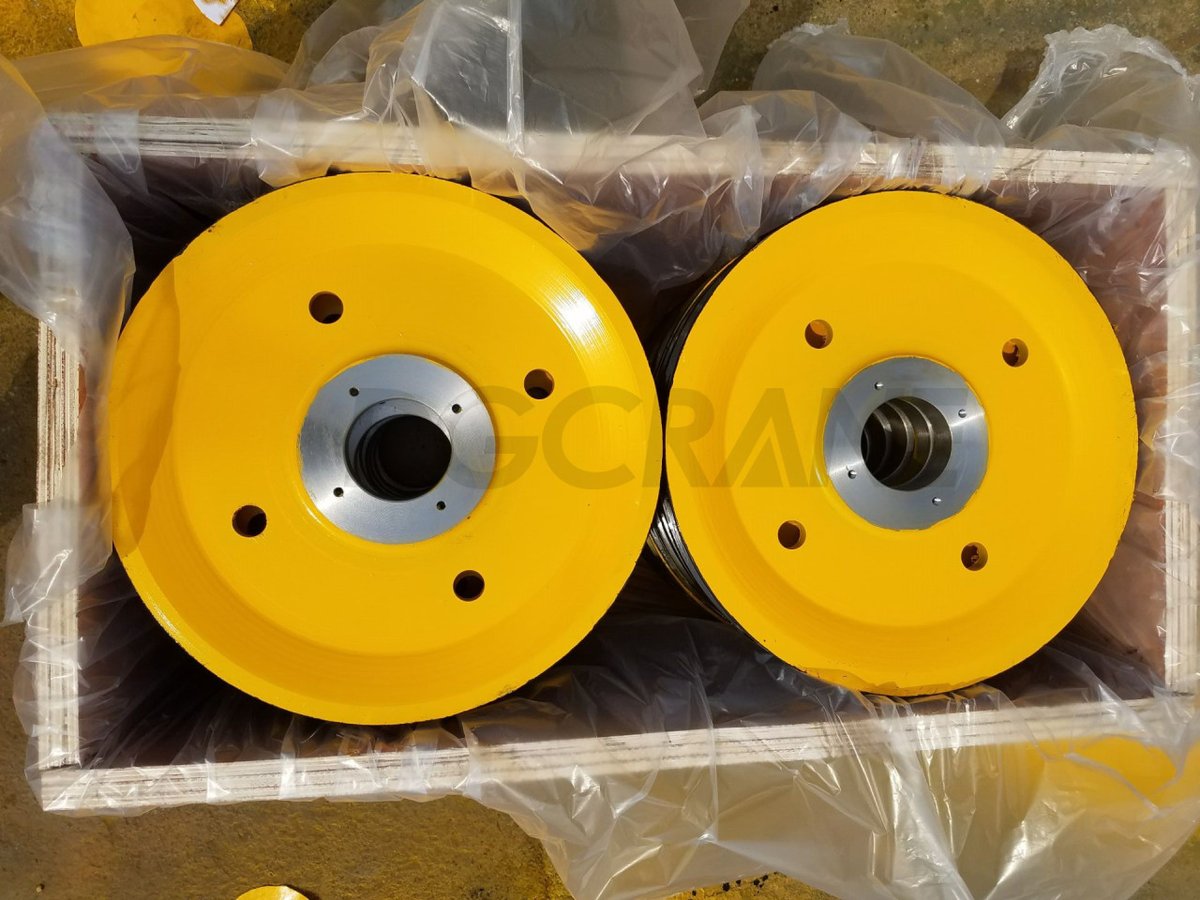 DGCRANES's tweet image. 73 sets of Dia. 960mm; 390mm; 250mm #PulleySheave exported to #Kuwait.

#DGCRANE #WireropeSheave #WireropeSheaves #CraneParts #productivity #manufacturing