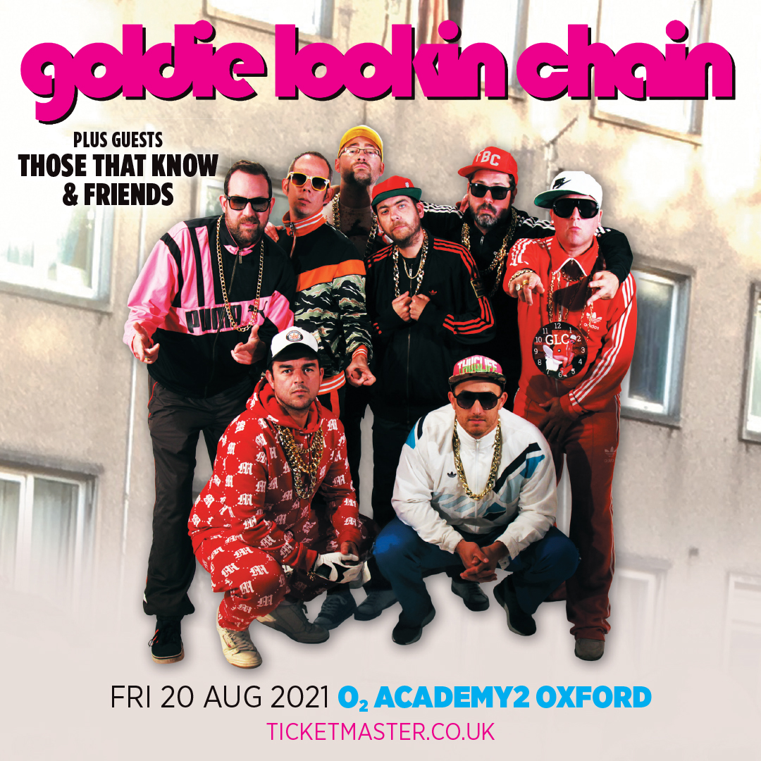 Seriously not long now until @theGLC at O2 Academy Oxford THIS FRIDAY!! Support comes from Those That Know Oxford and Friends! You knows it Oxford, get those last remaining tickets QUICK SHARP: bit.ly/GLCgigantic