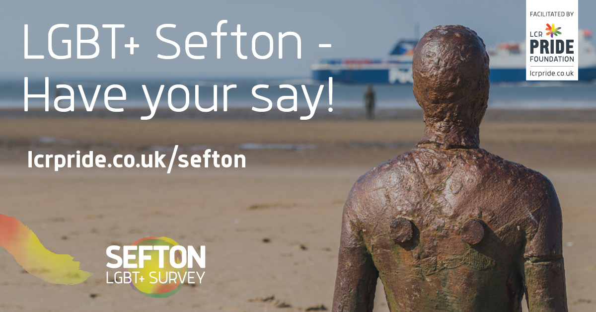 Do you identify as LGBT+ and live, work or study in #MySefton? 🏳️‍🌈

<a href="/LCRPride/">LCR Pride Foundation</a> have launched the Sefton LGBT+ Survey, and they’re looking for your views on what life is like for you in Sefton 👇

mysefton.co.uk/2021/08/13/sef…