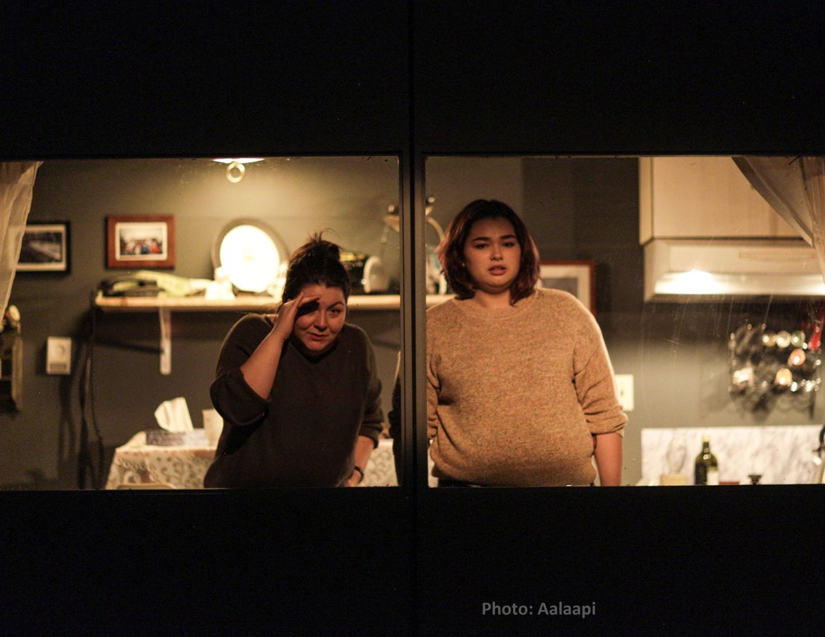 QuebecUK's tweet photo. ⭐️⭐️⭐️⭐️@TheScotsman
 
"Driven by sound as much as visuals, it is a collage of Inuit voices, describing their daily lives." 
 
Watch #Aalaapi by #Québec artists @LaDauphinais &amp; ML Rancourt, and discover other #QuébecAtEdFringe artists:
➡️ https://t.co/BIaAqySp8N
#edfringe2021 https://t.co/5I0GumFlZX