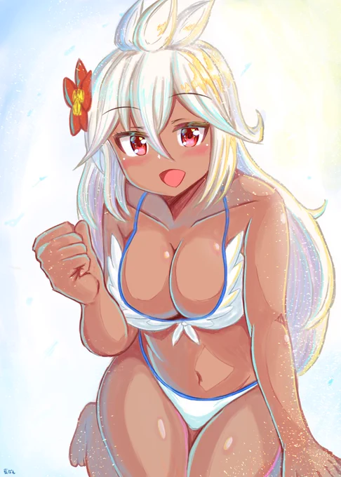 水着ゾーイ
サマーフォーチュン4等しかなかったけど、今日もゾーイが可愛いからヨシ!#グラブル 