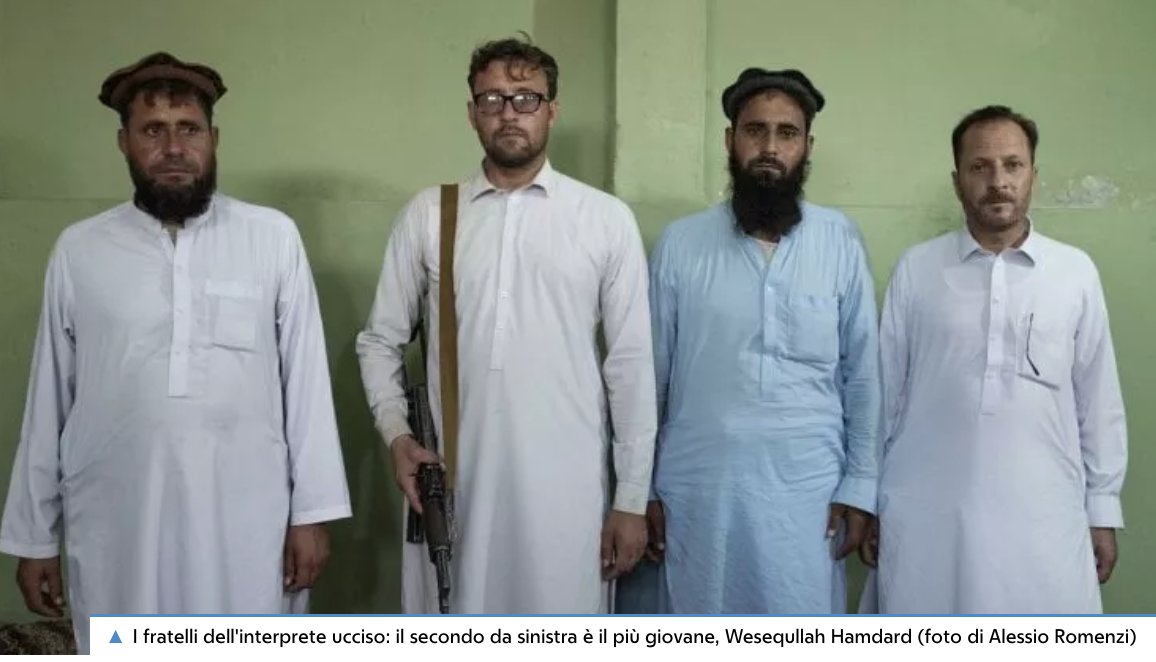 BBEditore's tweet image. "Noi interpreti traditi e lasciati ad aspettare la morte" - bel reportage di @mannocchia su chi resta in #Afghanistan

@anna_aslanyan in «I funamboli della parola» dedica un capitolo agli #interpreti abbandonati da #Occidente 
➡️bit.ly/3v1B5P1

repubblica.it/esteri/2021/08…