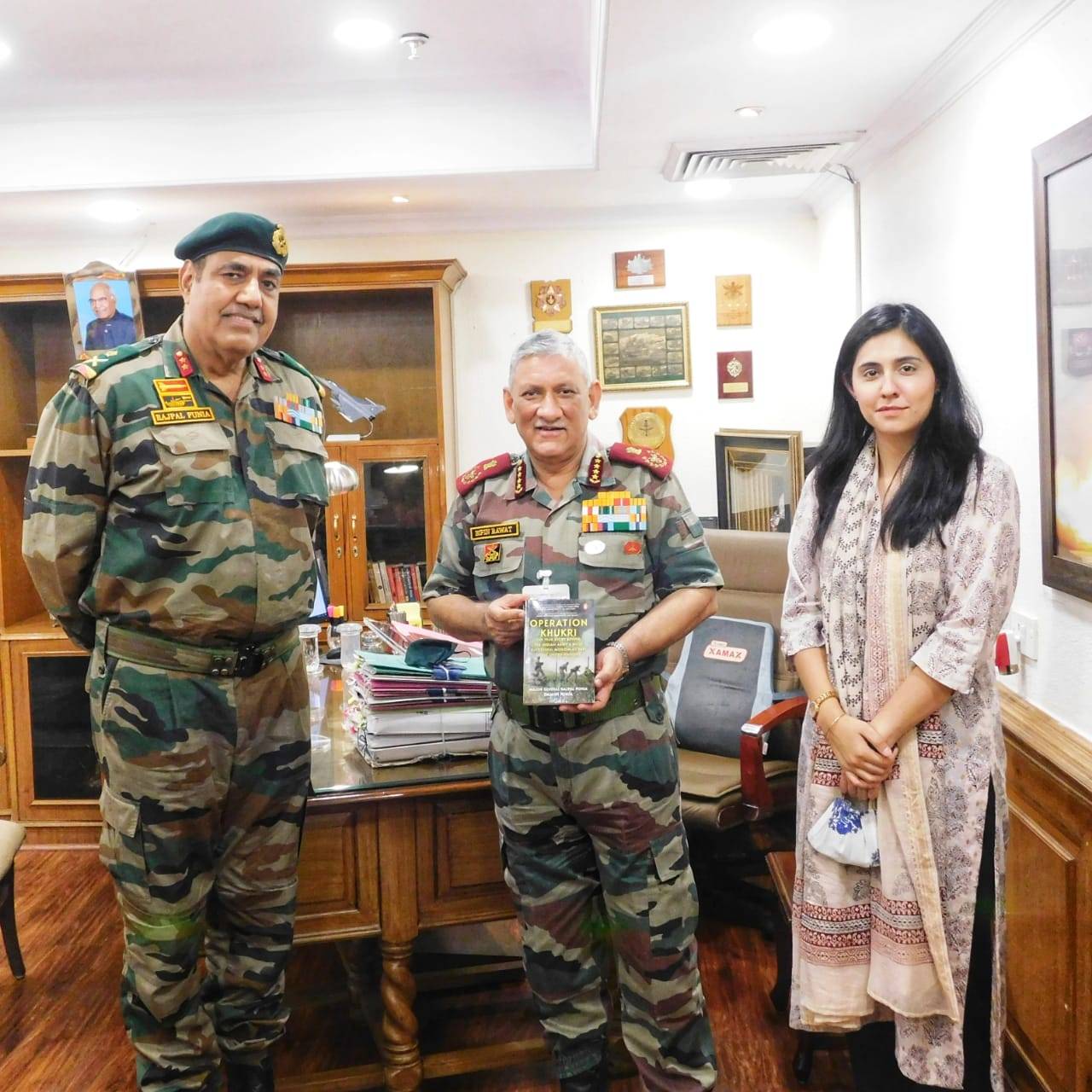 A book Named “OPERATION KHUKRI” has been Released by CDS Gen Rawat: School Megamart