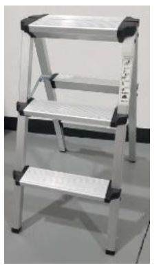 Product Safety Recall Oypla - Step Ladder
This ladder has been recalled due to a risk of injury. The product has a risk of movement and buckling when used. 
For more info bit.ly/3y2rjit
