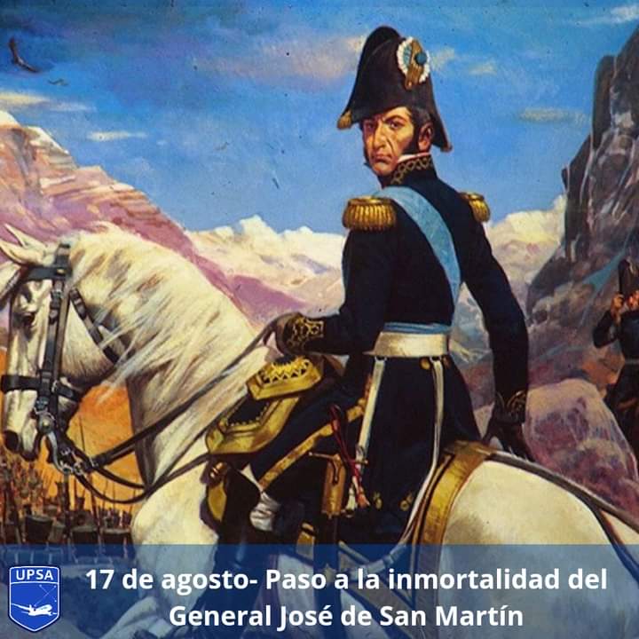UPSA_Oficial's tweet photo. A 171 años de su fallecimiento, seguimos construyendo la Patria que nos legó. 
#SanMartin https://t.co/OUMPxH0Jth