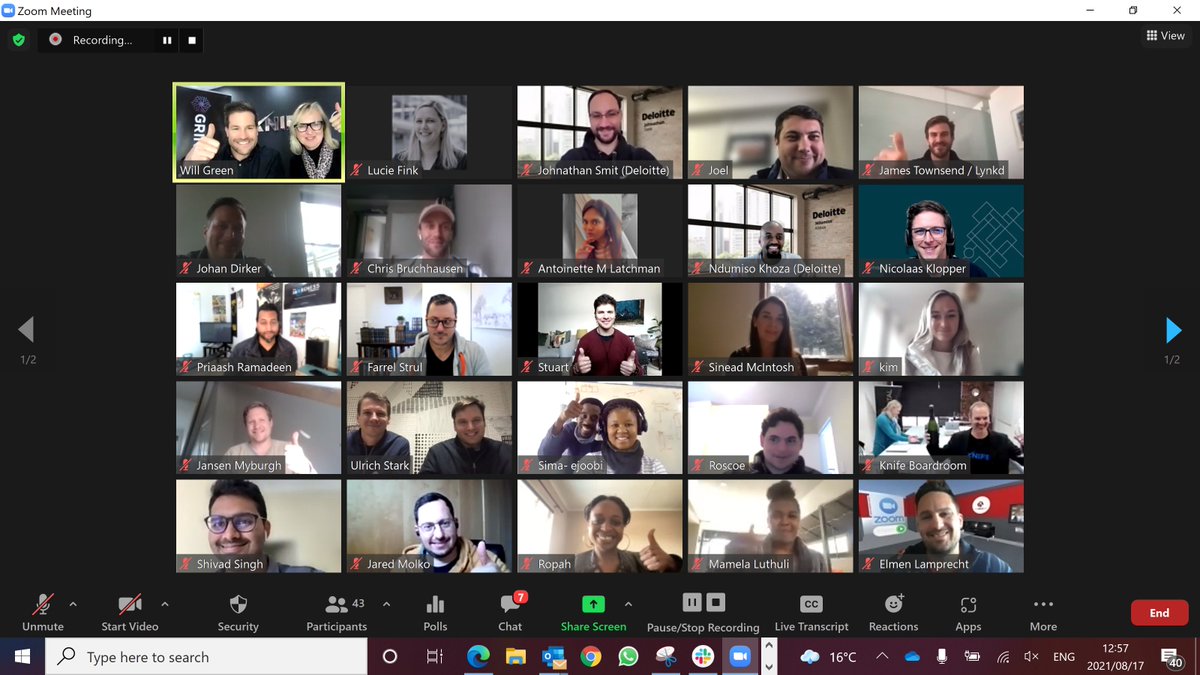 Grindstone (@grindstonexl) on Twitter photo We are super excited to be kicking off our Grindstone cohorts 8 & 9 today. <a href="/sasmefund/">SA SME Fund</a> we simply cannot do this without you. Thank you. We are super excited to be kicking off our Grindstone cohorts 8 & 9 today. <a href="/sasmefund/">SA SME Fund</a> we simply cannot do this without you. Thank you.