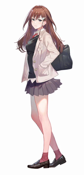 他人を寄せつけなさそうなjk 