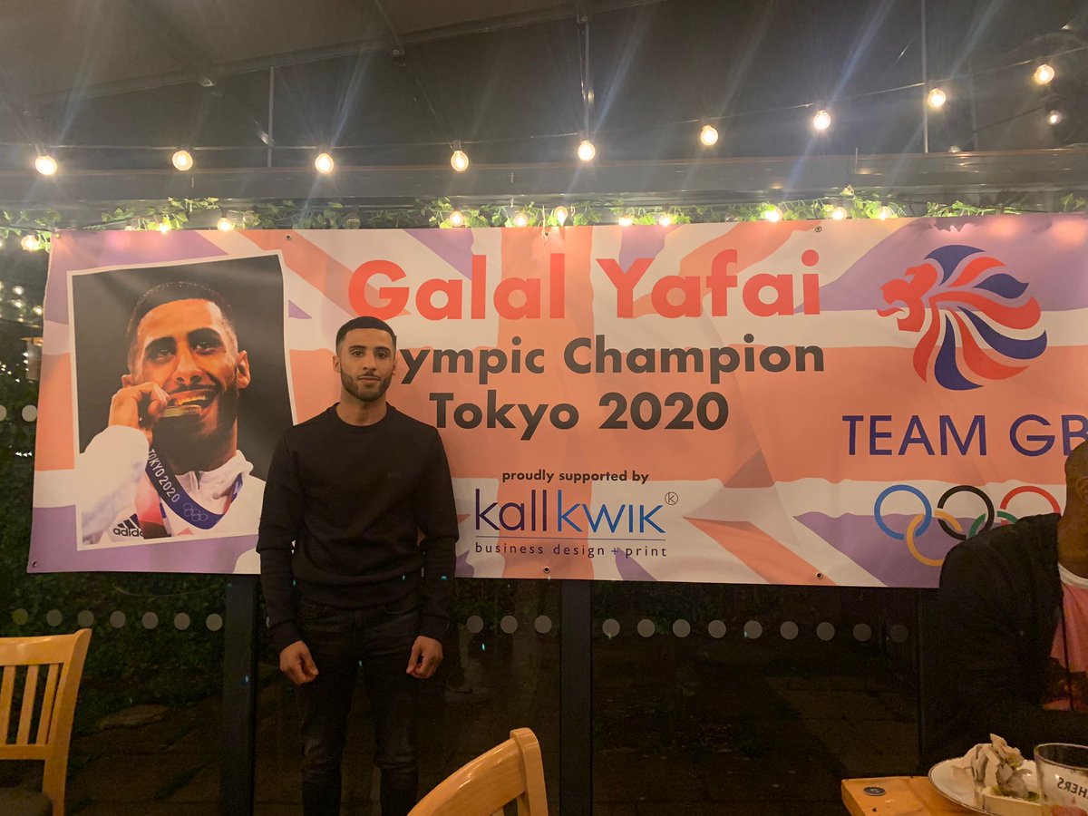 We here at Kall Kwik Birmingham were more than happy to produce this banner for Olympic Gold Medalist Galal Yafai, the pride of Birmingham! Congratulations to all our British Medalists.
#galalyafai #tokyo2020 #olympics2020 #printedbanners #birminghambanners #outdoorbanners