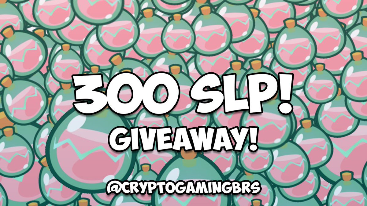 TechFusions's tweet photo. Road to 10K Followers Giveaway! #CGBFam ππ₯ Win 300 $SLP! π @AxieInfinity
How to enter:
1) Follow us on Twitter & Twitch π - https://t.co/N9cJaFByd5
2) Like, Retweet this Tweet!
3) Tag a friend and show us a cool Axie π
Good luck to everyone! Winner announced at 10k! π https://t.co/N0VdcdM6AD