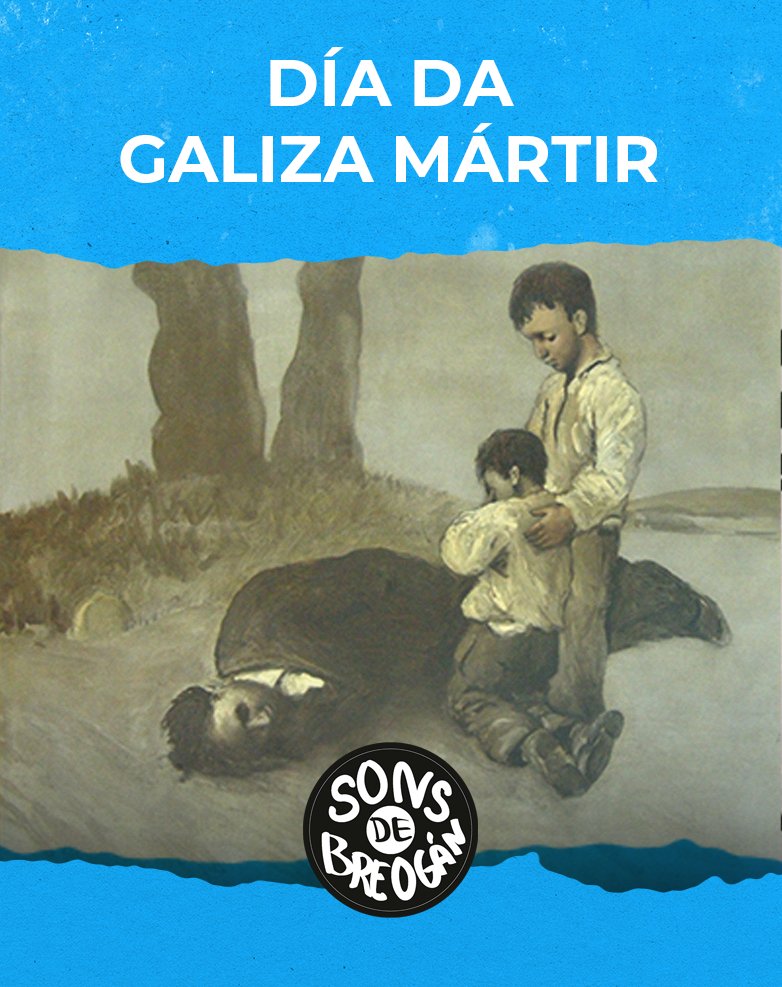 "A miña patria natural é Galiza. (...) Endexamais a traizonaría aínda que se me concedesen séculos para vivir”

Palabras de Alexandre Bóveda diante do tribunal que o condenaría por defender os ideais nacionalistas.

17 de agosto, Día da Galiza Mártir.