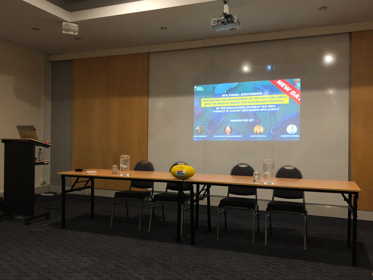 DrSarahHarris's tweet photo. Tuesday night networking and PD. Excited to be back with in person PD events in WA.

@SEPA_National @SMA_News #AFL #AFLW  #podiatry https://t.co/PmIYLdvUpN