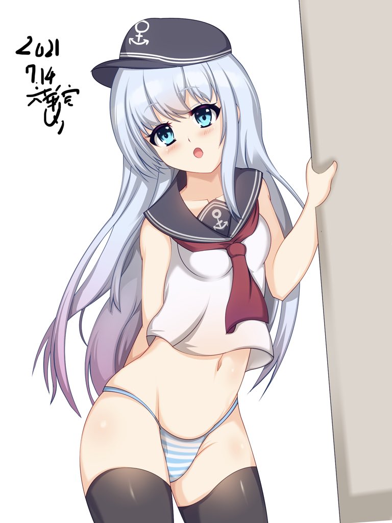 #艦これ #響 
響だよ(おさそい) 