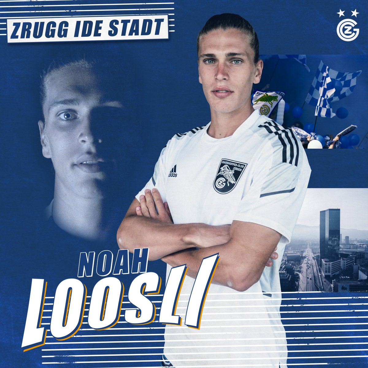 Back in 🔵⚪️

📝 Noah Loosli kehrt zu GC zurück und hat einen 2-Jahres-Vertrag unterschrieben.

Weiteres: bit.ly/3CMOHTo
#gc #zürich #traditionsclub #NeuhopperLoosli
