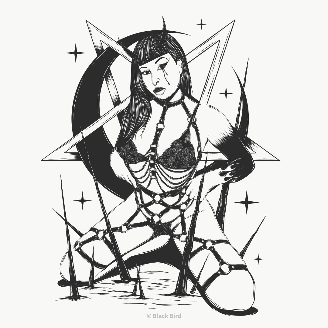 blackbirdillu's tweet photo. @gillyvor Hi !! Thanks for this 🖤 https://t.co/aXYScBwRlY