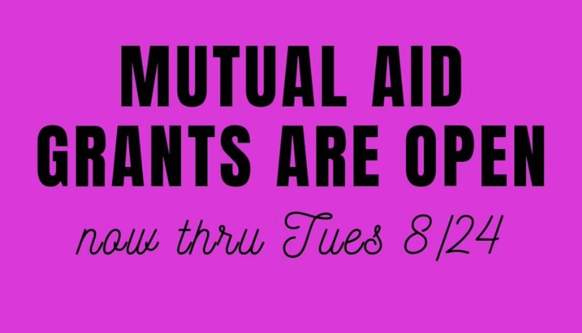 Need $upport? We got you. 
BAWS grants available this week for Bay Area workers: bayareaworkerssupport.org/grants