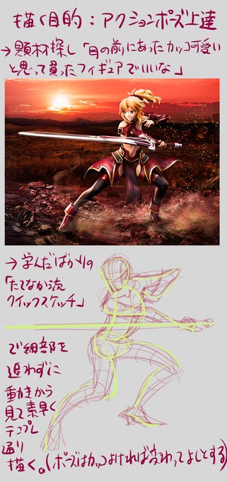 今日は絵を練習してから過程を言語化する練習 