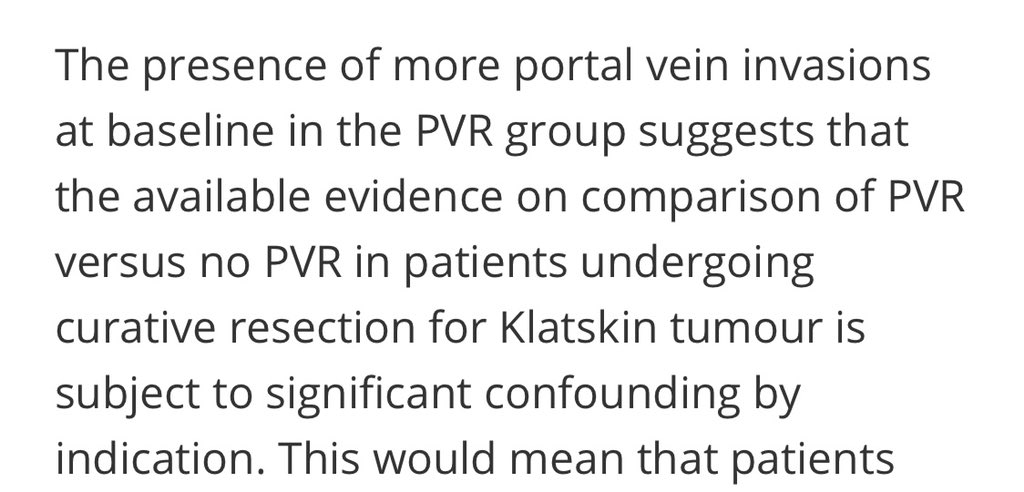 NasraAlam's tweet photo. Interesting letter challenging the routine use of portal vein resection in surgical resection of Klatskin tumours @TSatyadas @GallstoneClinic https://t.co/IjZOl4fHEH