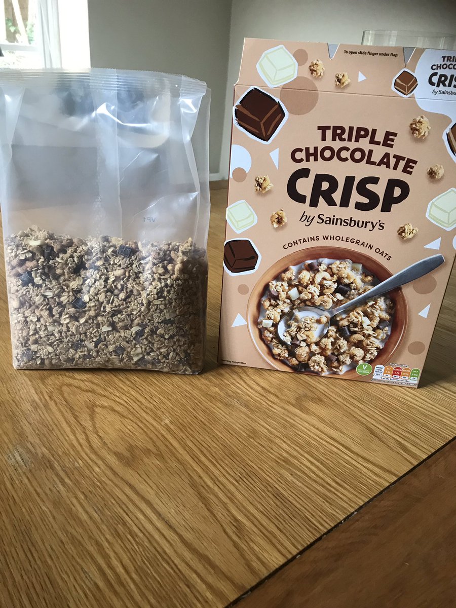 beckypinner's tweet photo. .@sainsburys own brand cereal is the reason I have trust issues #glasshalfemptyorglasshalffull #thisisajokeright https://t.co/OZ6t39bL9S