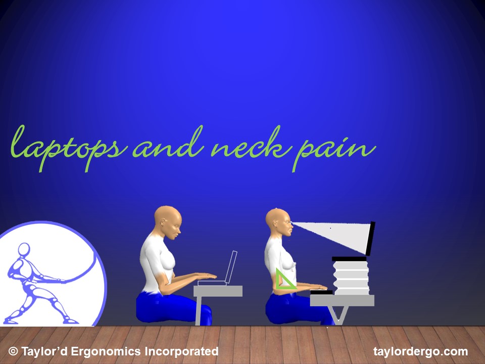 Why does my neck hurt when I use a laptop? conta.cc/3m3bogh
