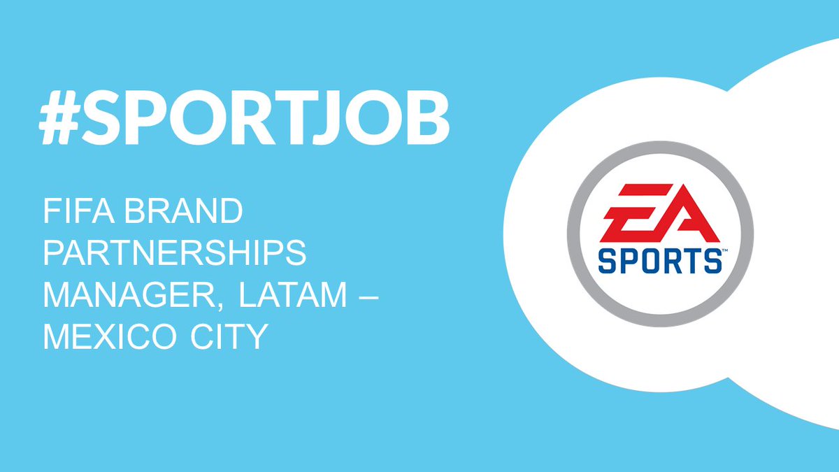 #SPORTJOB: @EASPORTS busca FIFA Brand Partnerships Manager – LATAM para sus oficinas en Ciudad de México sporthub.la/sportjob-fifa-… #FIFA #EASports #Trabajo #Empleo