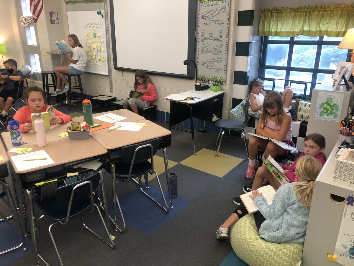 Love our stamina reading time! 30 Book Challenge has started!