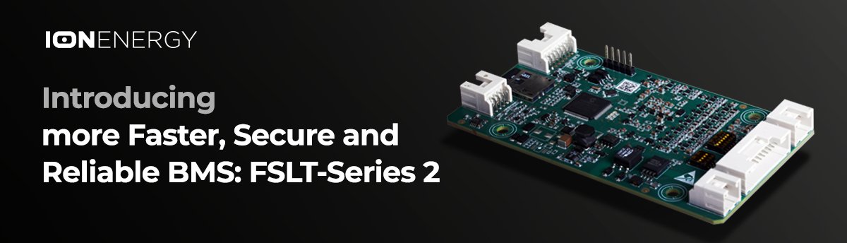 ION Energy is excited to launch its latest BMS, the FS-LT Series 2.

With a 1.4x increased power handling, 3x optimized response time, and enhanced immunity against higher severity EMI, this range is more secure and robust than ever🔋

#batterymanagement #battery #bms #energy