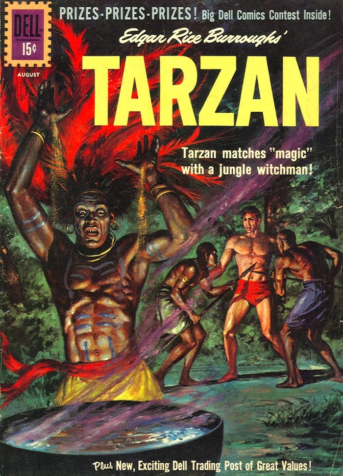 sixty_on's tweet photo. #SixtyYearsOn - August 1961 - #Tarzan #125 #Dell comics https://t.co/K9tl9QS9Qh